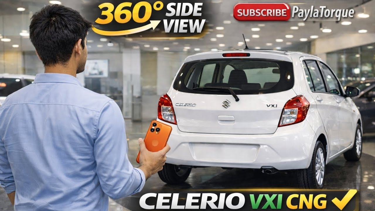 Celerio VXI CNG Complete Walkaround | On Road Price, Features & Mileage PaylaTorque 