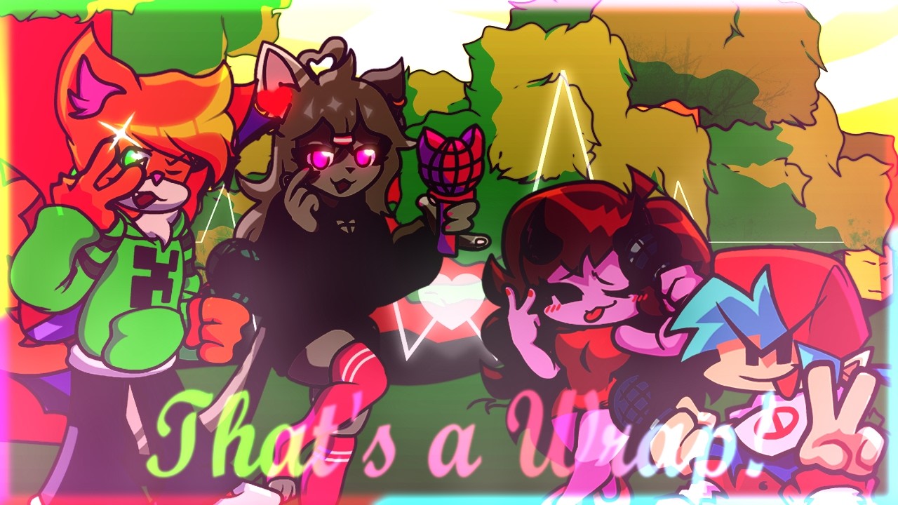 That's a Valentine! (That's a Wrap! but Nagai and Kyllie VS BF and GF) | Friday Night Funkin
