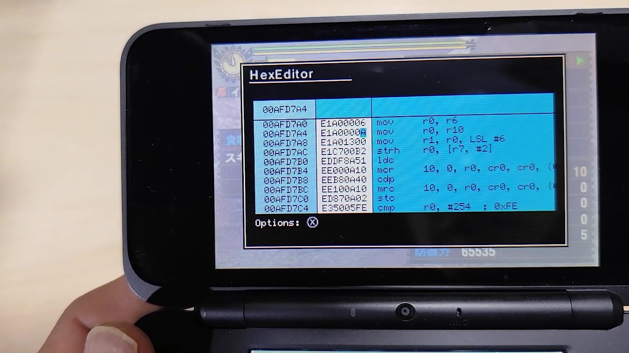 3DS Asm Code防御力の説明の巻