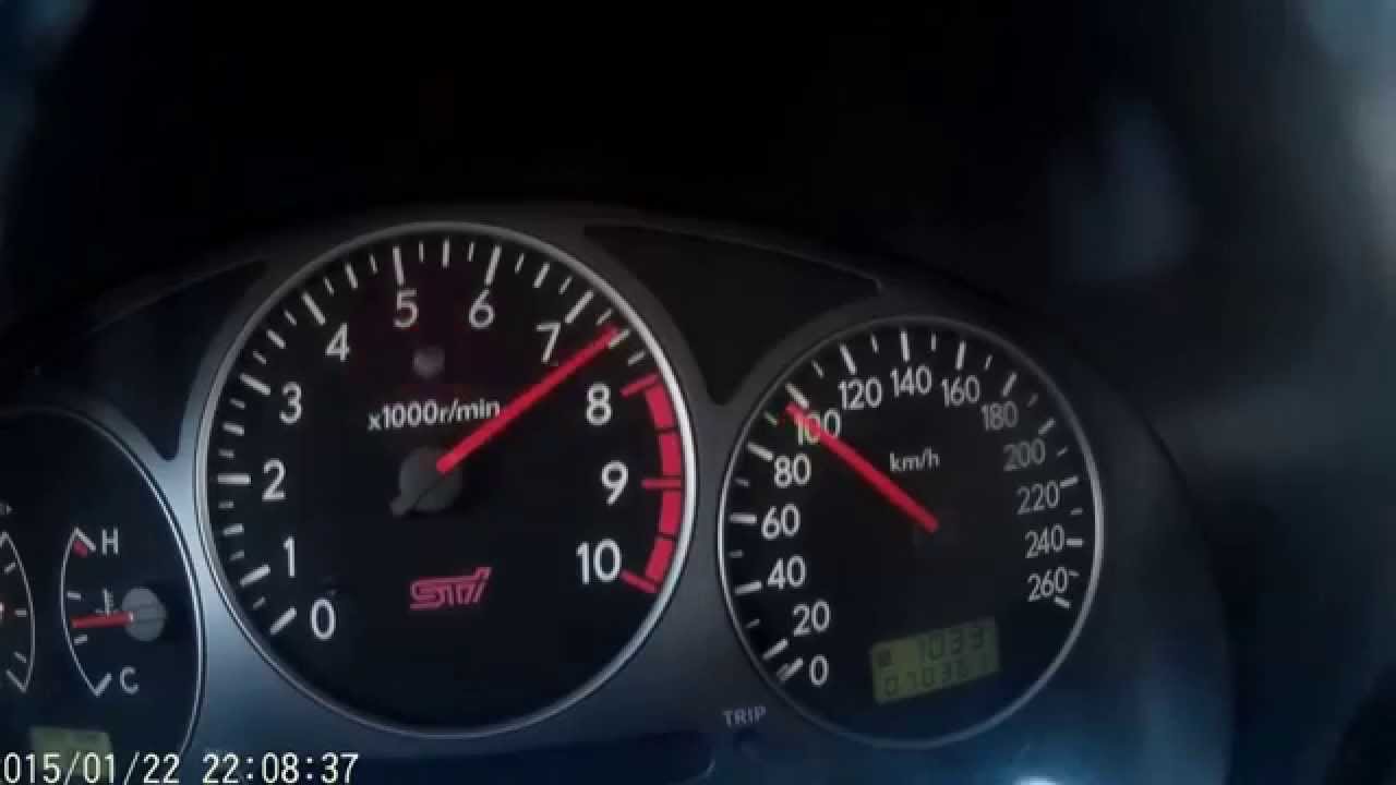 Subaru Impreza Wrx Sti 16g Turbo Launch Control Acceleration