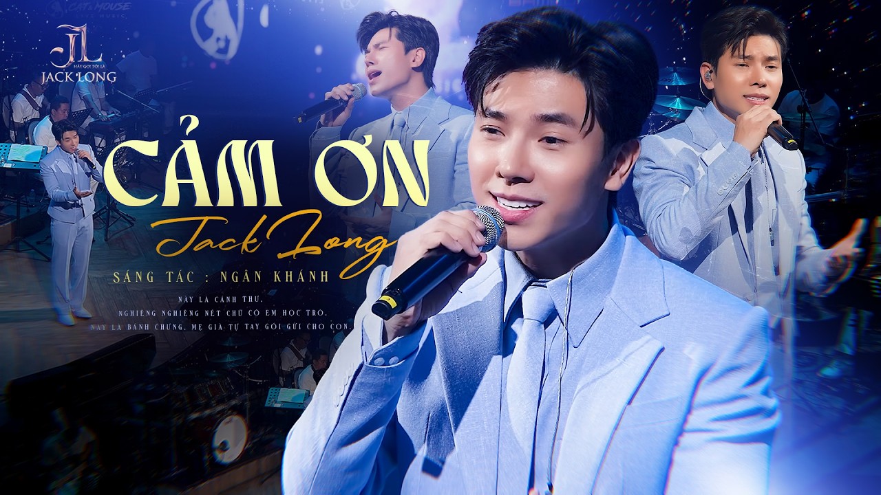 CẢM ƠN - JACK LONG | Live Version || Này là cánh thư, nghiêng nghiêng nét chữ cô em học trò