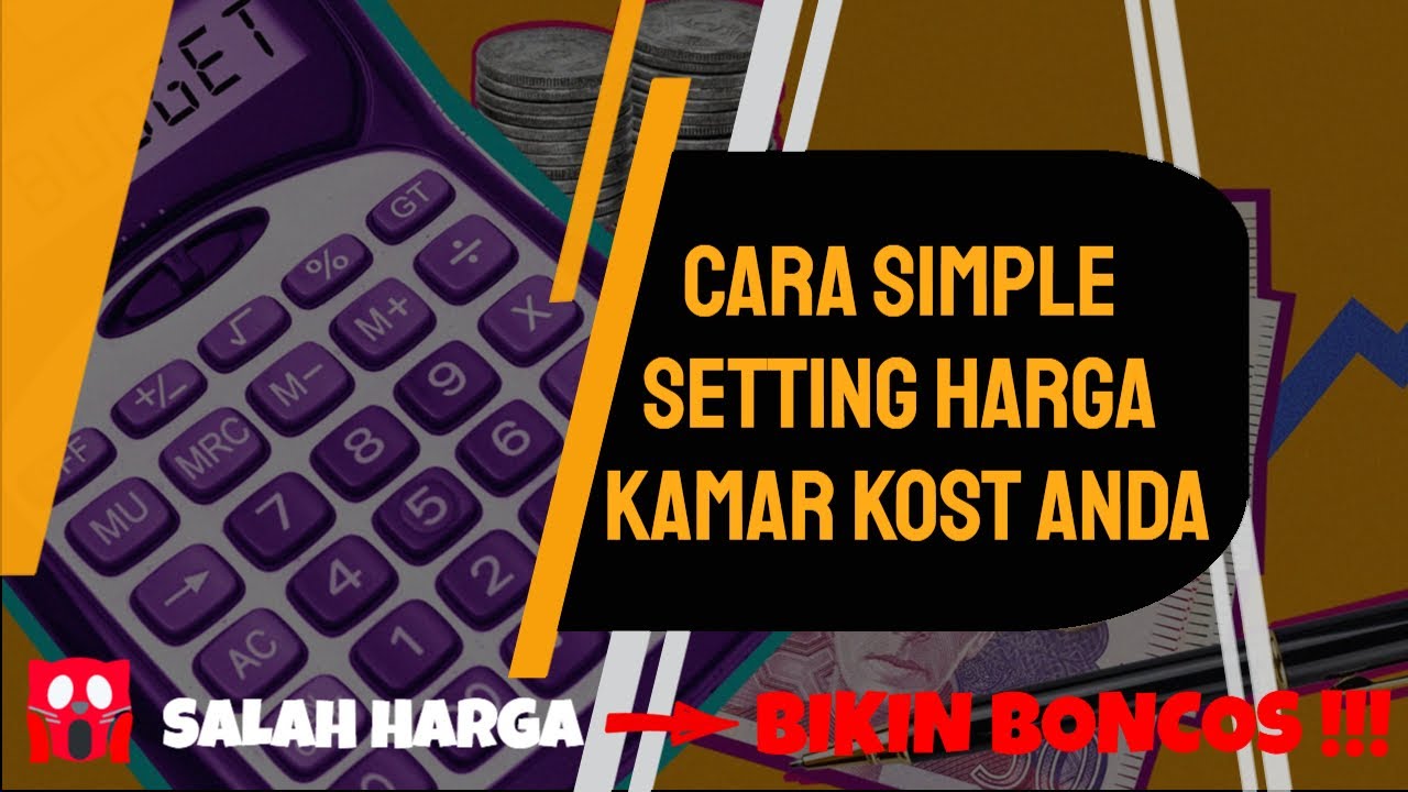 CARA SIMPEL MENENTUKAN HPP KAMAR KOST