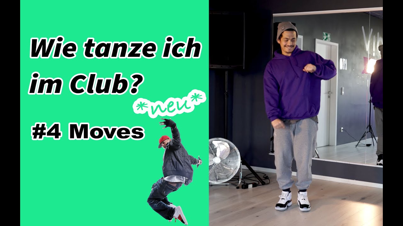 Tanz Tutorial: Wie tanze ich im Club? *neu*  | 4 Moves | Tanzen einfach lernen für Anfänger
