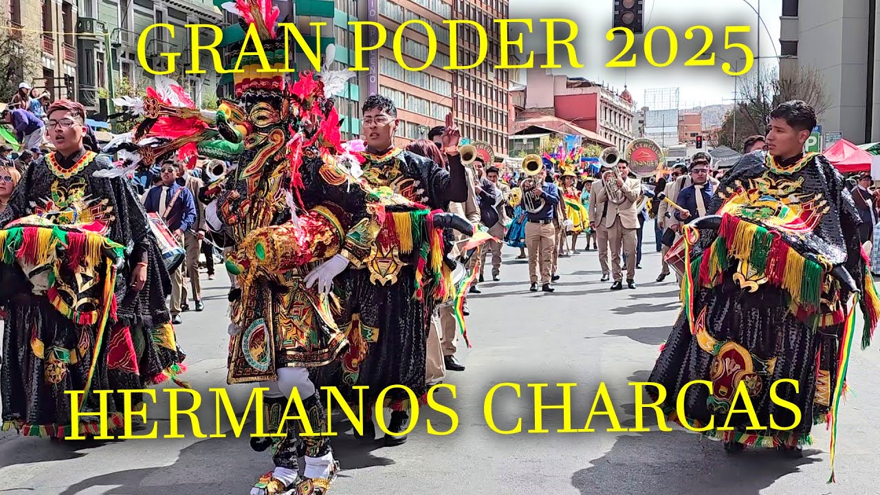 Hermanos Charcas & Waca Thokoris Aymaras de Bolivia |  Entrada Gran Poder 2025.