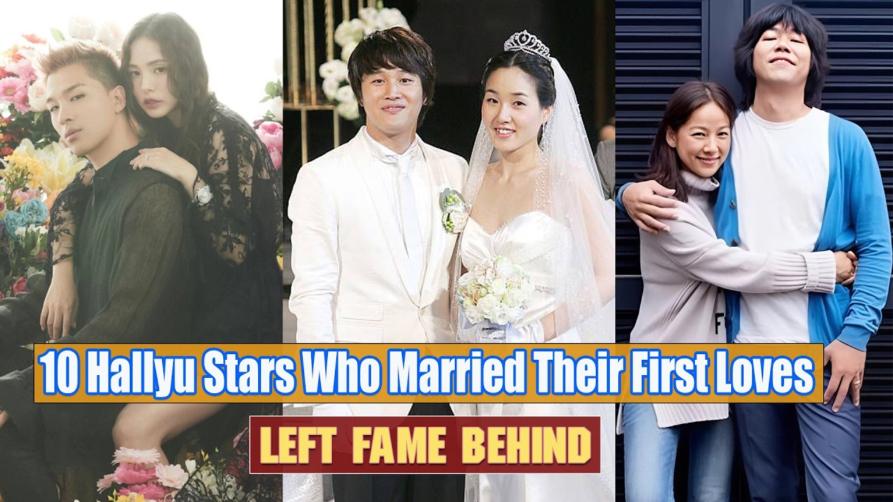 10 Hallyu Stars Who Chose Love Over the Spotlight - Korean celebrity couples