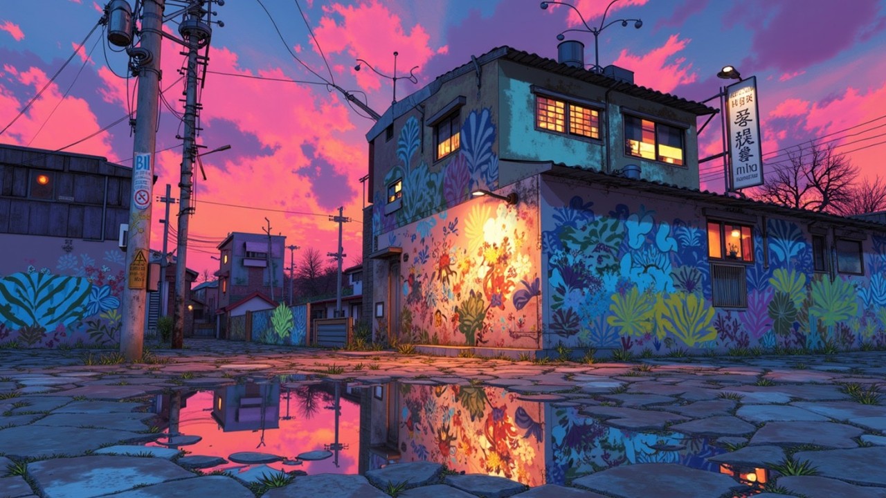 Токийские Lo-Fi Ночи и Японский Lo-Fi Chill Jazz - Ночные Lo-Fi Hip Hop Бит