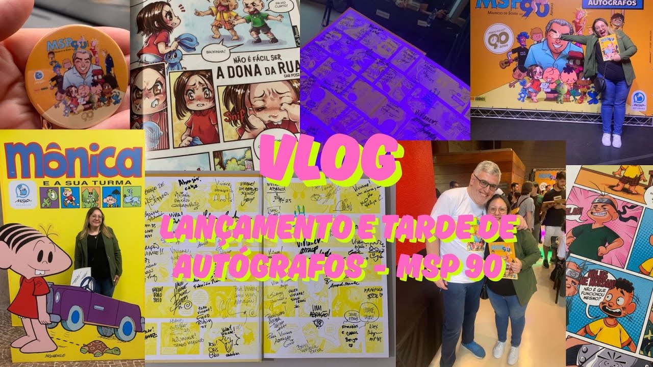 VLOG - Tarde de autógrafos MSP 90
