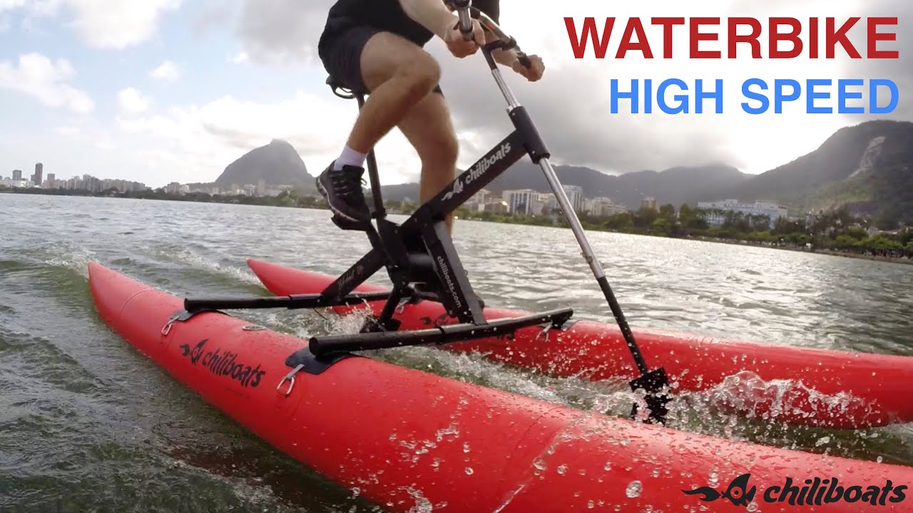 Bikeboat Up - GoPro view - Chiliboats High Performance Waterbikes