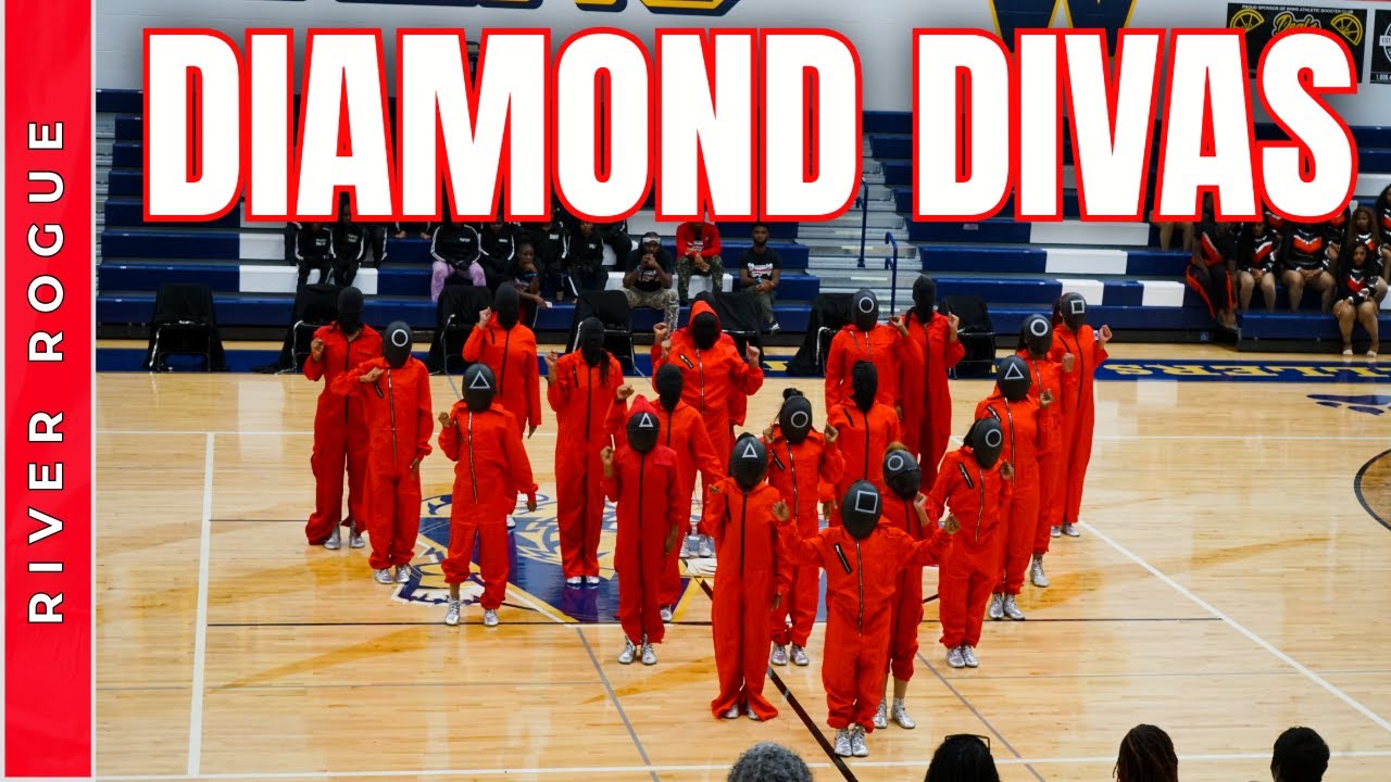 Diamond Divas выступают! River Rouge H.S. на танцевальном баттле Music Through The Streets 2025 💃🏾✨