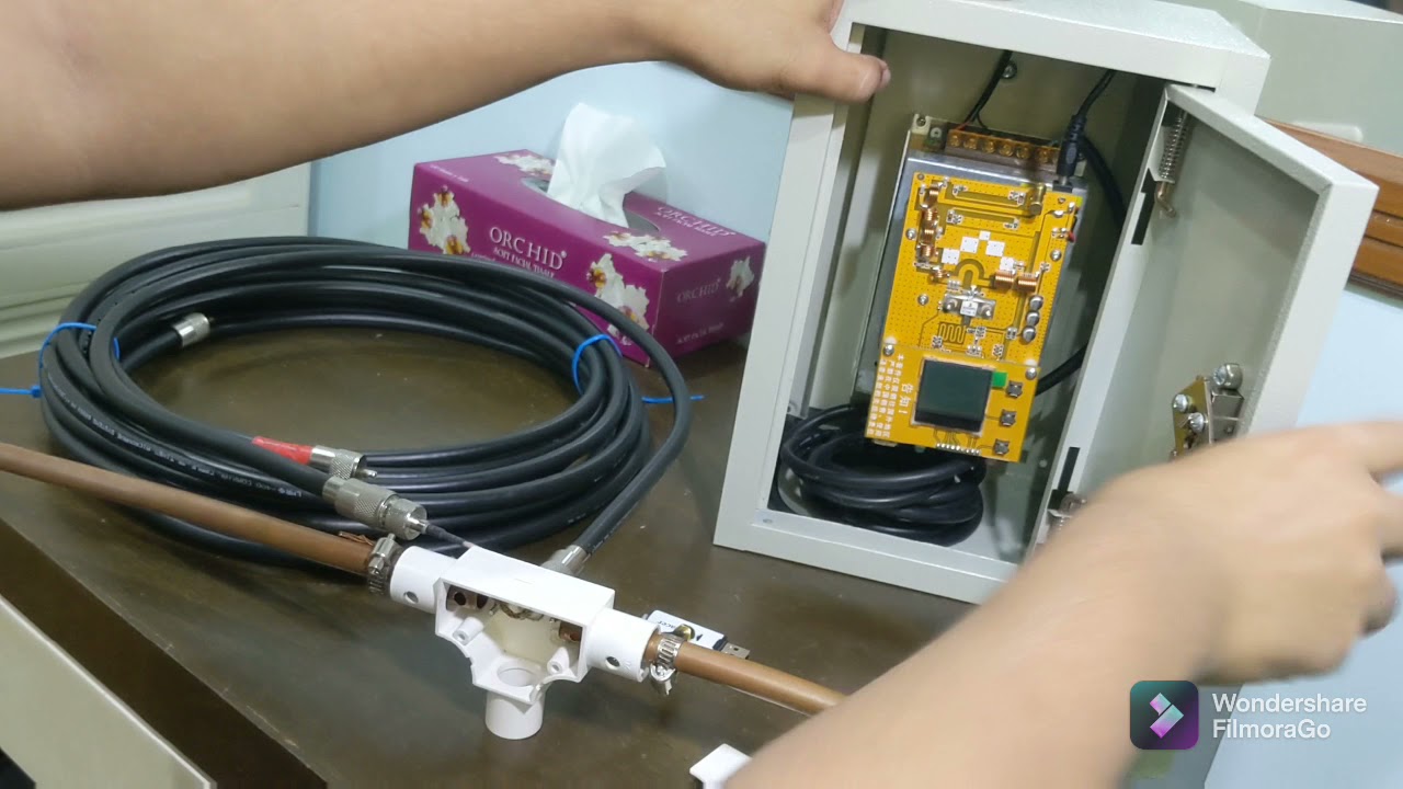 30W FM transmitter assembly