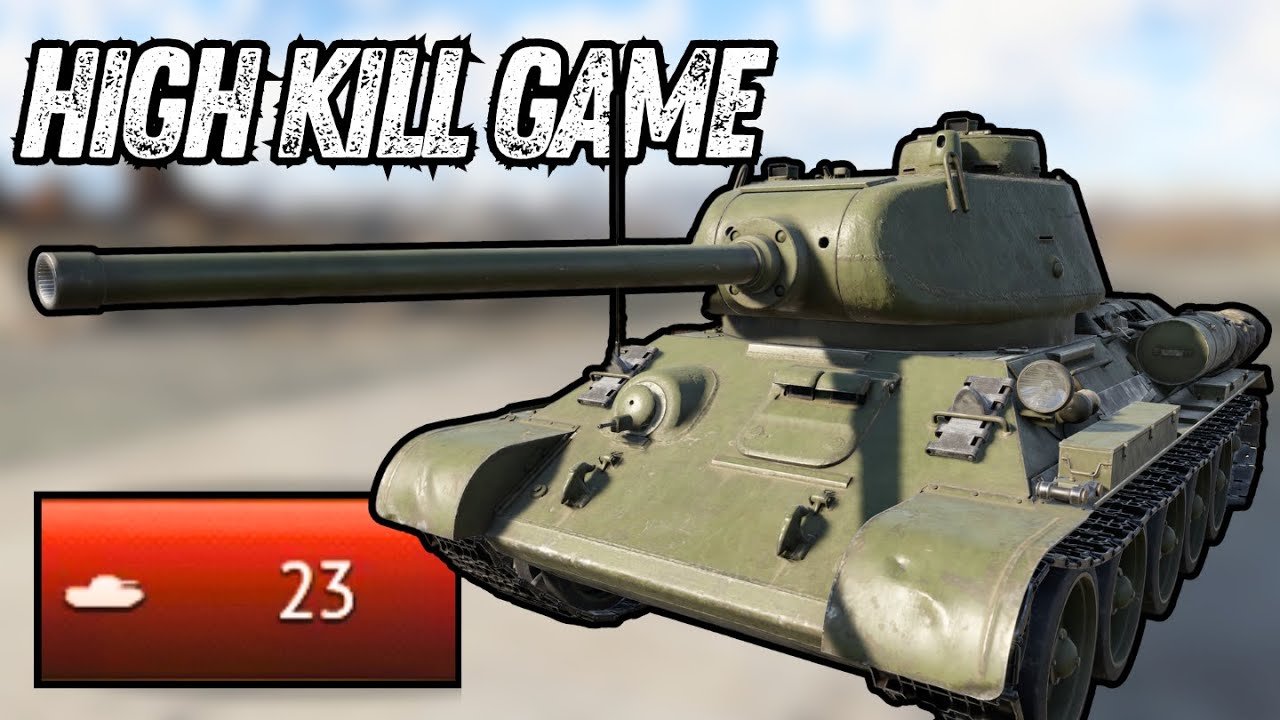 My Best Tank in War Thunder - T-34-85 (D-5T)
