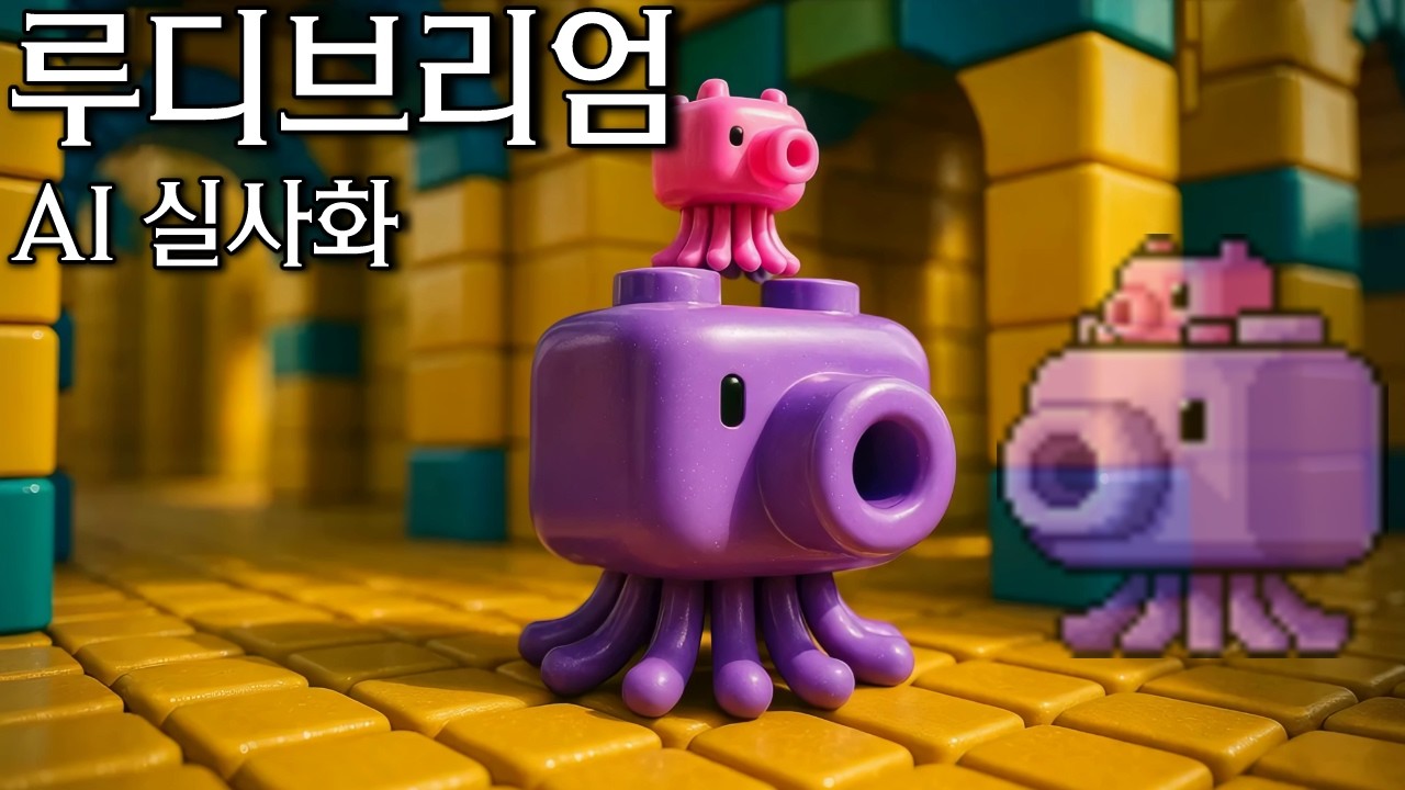 메이플 루디브리엄 실사화 (AI)