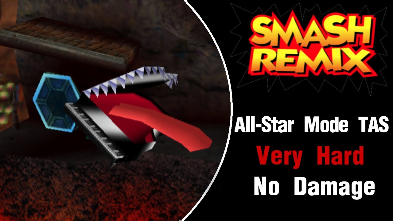 Smash Remix [TAS] - Mad Piano All Star Mode (Очень сложный, без повреждений)