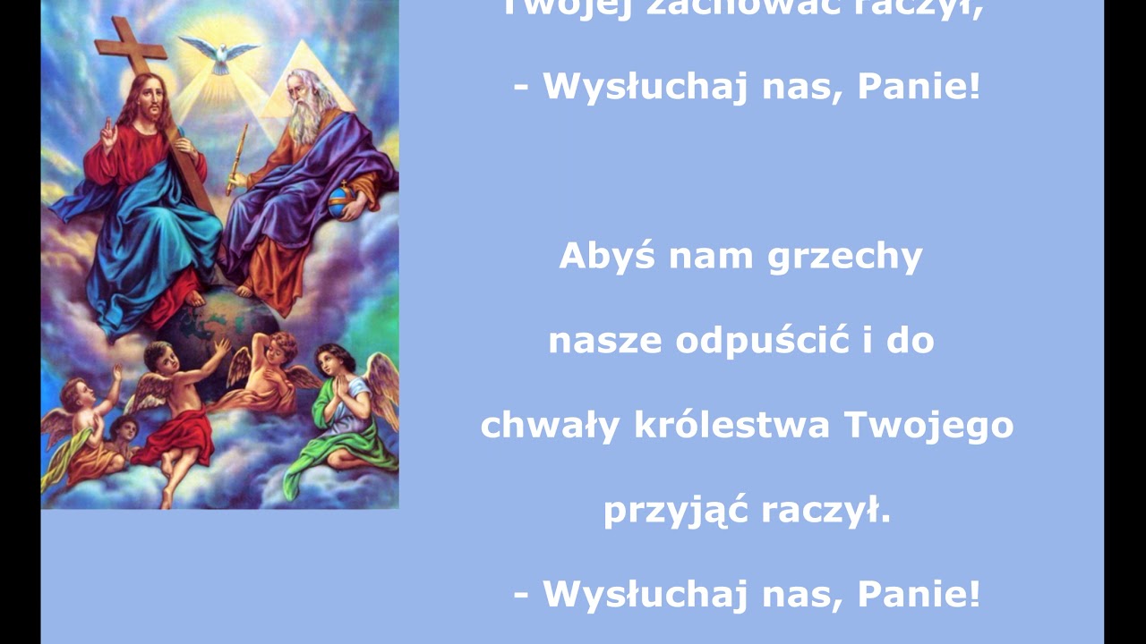 Litania do Trójcy Świętej