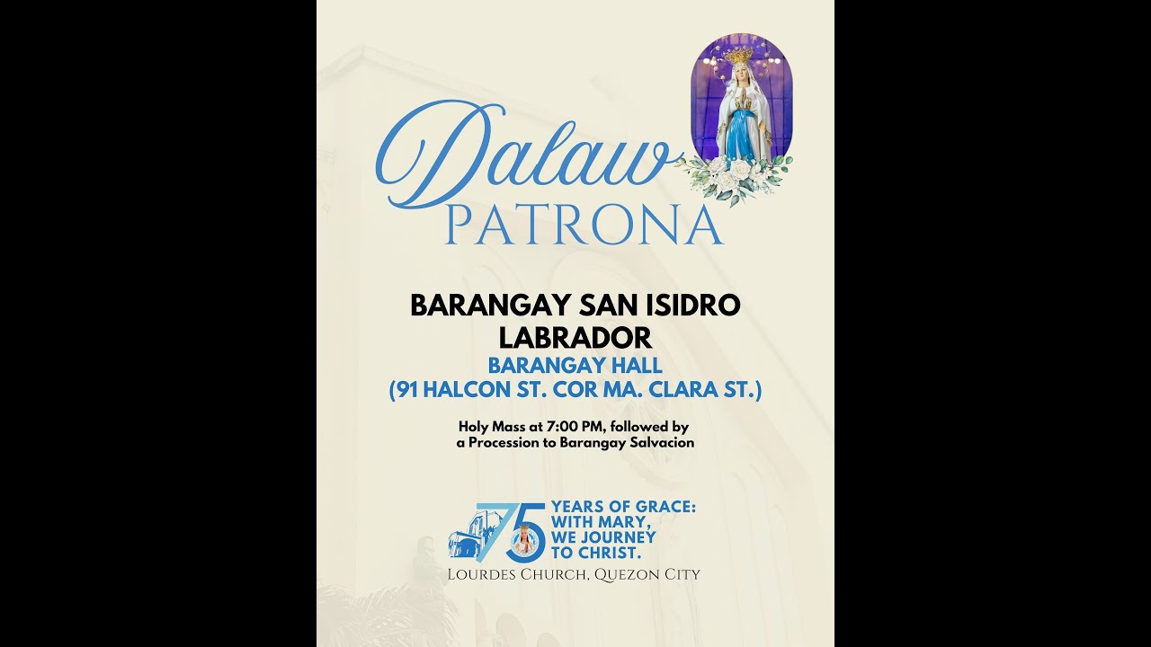 January 26, 2026 - Day 5 Dalaw Patrona (Brgy. San Isidro Labrador to Brgy. Salvacion)