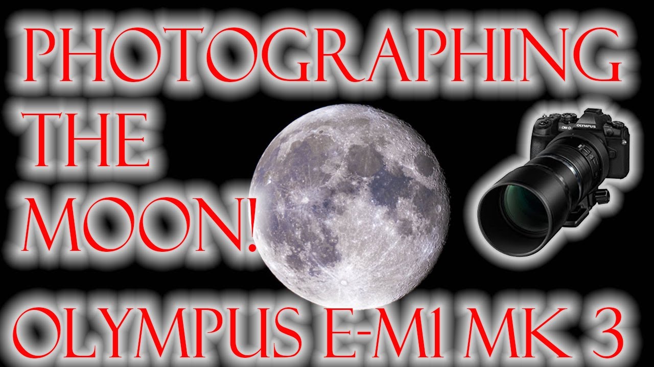Photographing the Moon with Olympus E-M1 MK3 Hi res mode VS single exposre VS Stacks