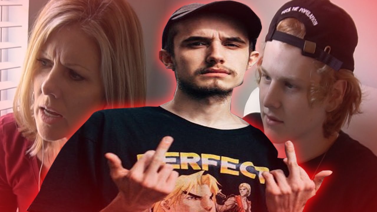 Mom reacts to Pouya #2 @Pouyalilpou