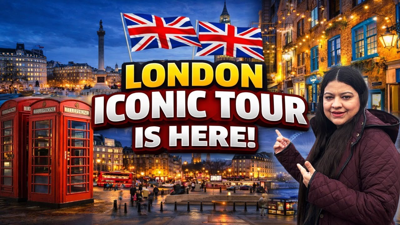 London Iconic Tour | Trafalgar Square, Red Phone Booth & Covent Garden | Pratima Dutta