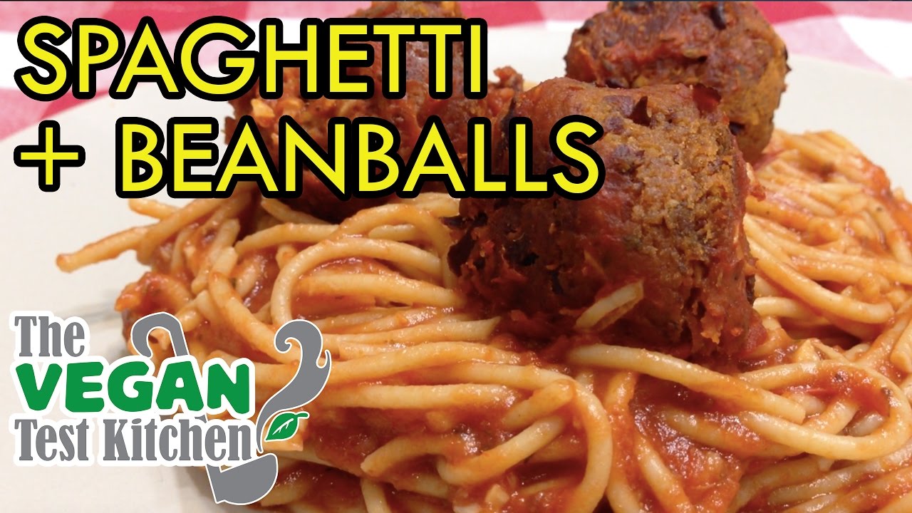 Spaghetti and Meatballs (Beanballs) Recipe | The Vegan Test Kitchen
