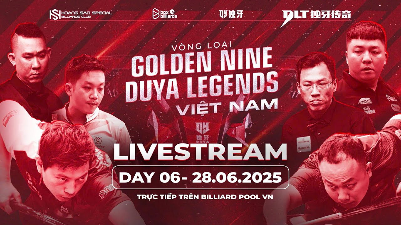 TRỰC TIẾP | DƯƠNG QUỐC HOÀNG VS KIỀU THIÊN KHÔI | BÁN KẾT GOLDEN NINE DUYA LEGENDS VIỆT NAM