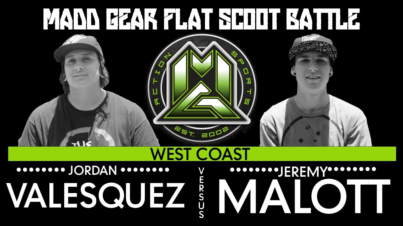 Madd Gear Flat Scoot Game 7 | Jordan Valesquez vs. Jeremy Malott