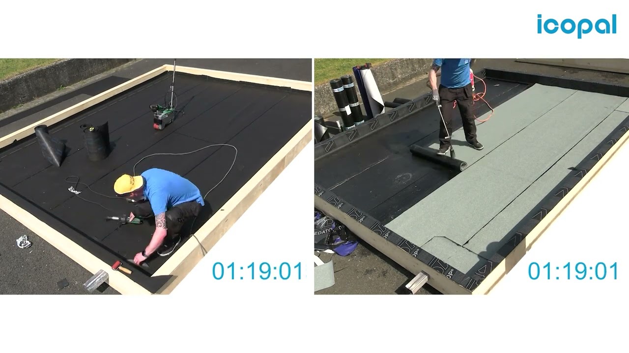 Eenlaags Icopal Universal vs tweelaags bitumineus dak