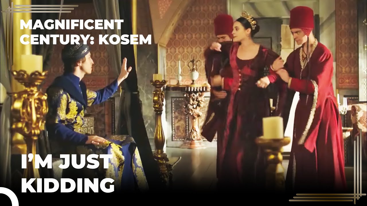 Sultan Mustafa's Prank to Halime Sultan | Magnificent Century: Kosem