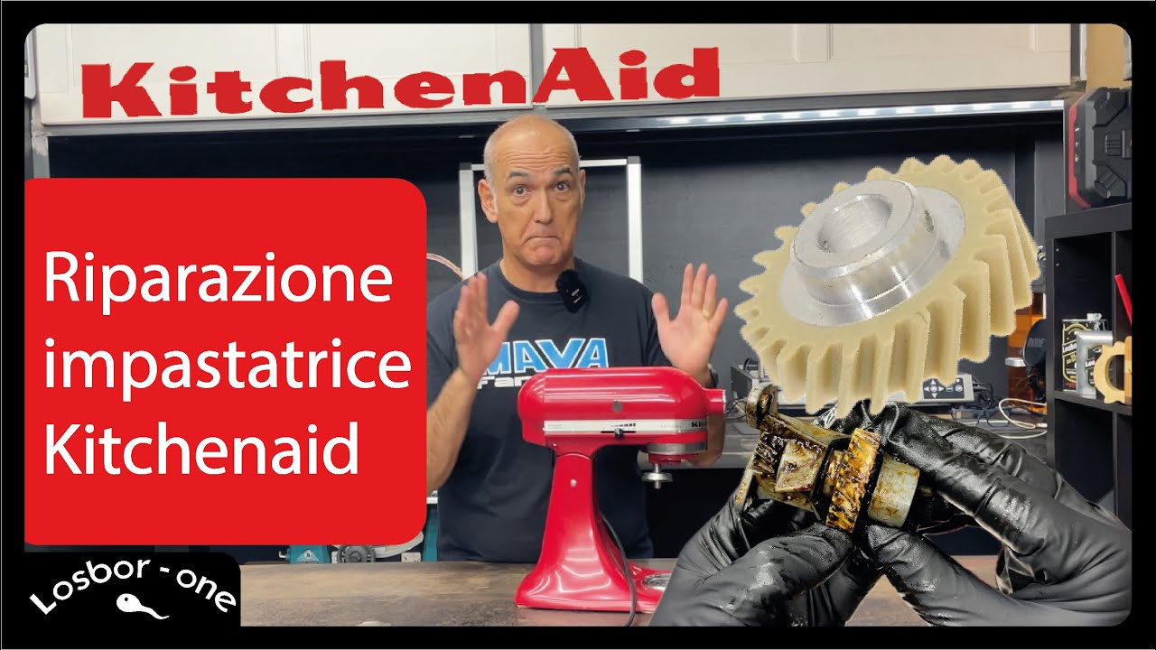 Riparazione e manutenzione di impastatrice Kitchenaid Classic
