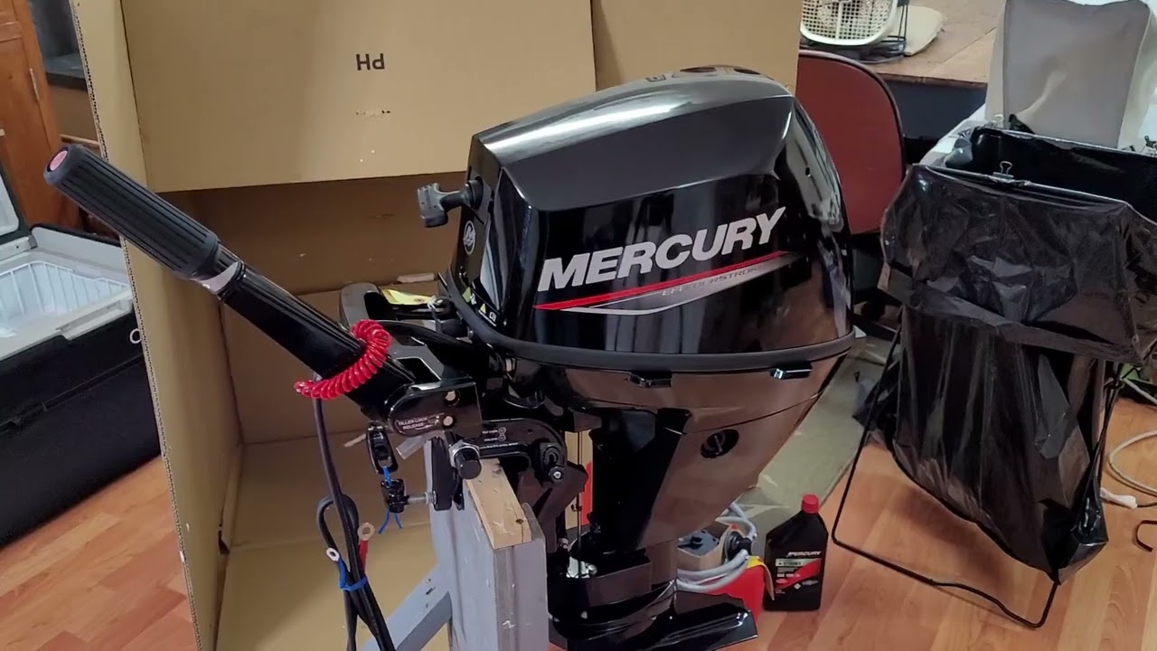 2024/25 Mercury 9.9 HP EFI Outboard - Unboxing and  a Question for Viewers
