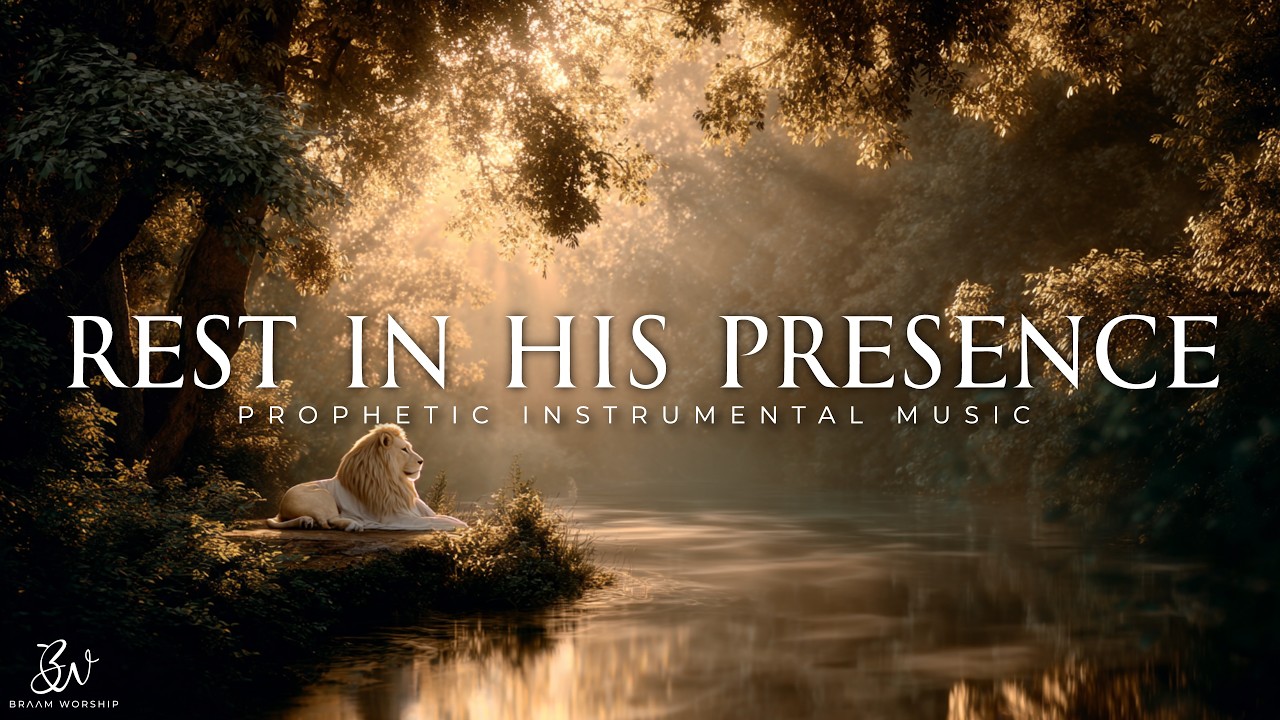 Rest in his presence | Prophetic Warfare Prayer Instrumental