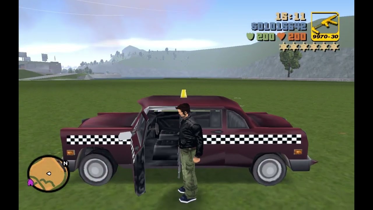 GTA 3 Liberty City Beta 4.0 Harwood Shootout + Six Stars Wanted Level Escape