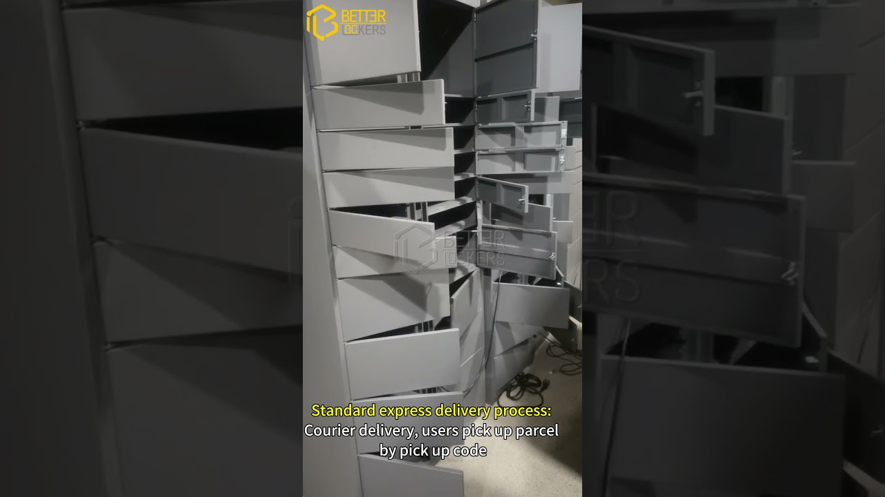 Customizable smart express cabinet smart parcel delivery locker for post express #expresscabinet