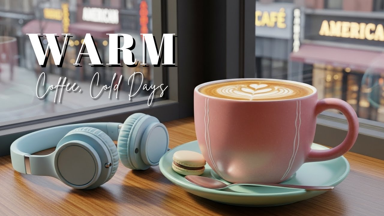 Cozy Coffee Jazz ☕ Sweet Café Ambience & Smooth Bossa Nova Instrumental for Relax & Good Moods