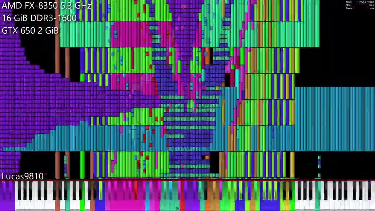 [Black MIDI] 5.3GHz FX-8350 vs Two Faced Lovers 19.4 Million
