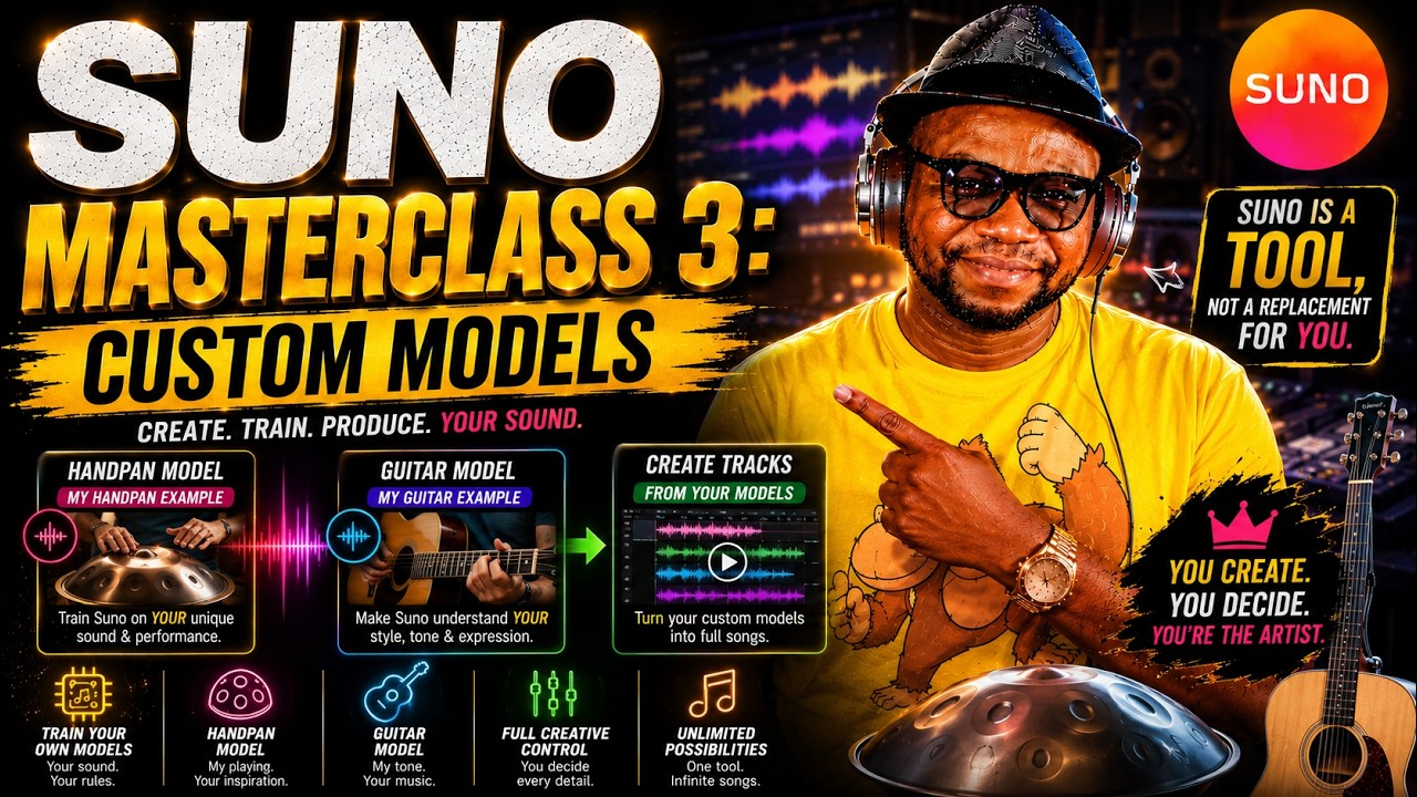 SUNO Masterclass 3: The AMAZING SUNO 😳 (Custom Music Models)