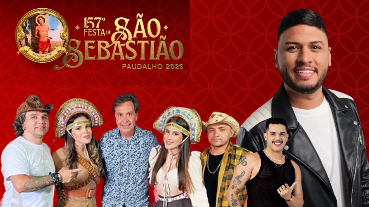 Festa de São Sebastião - Paudalho - 2026 - Rogério Som - Brucelose - Fael Mariz