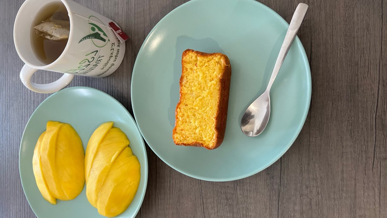 Cake à l’orange imbibé de sirop - #cake #gâteau #patisserie #orange #sirop #petitdejeuner #tisane