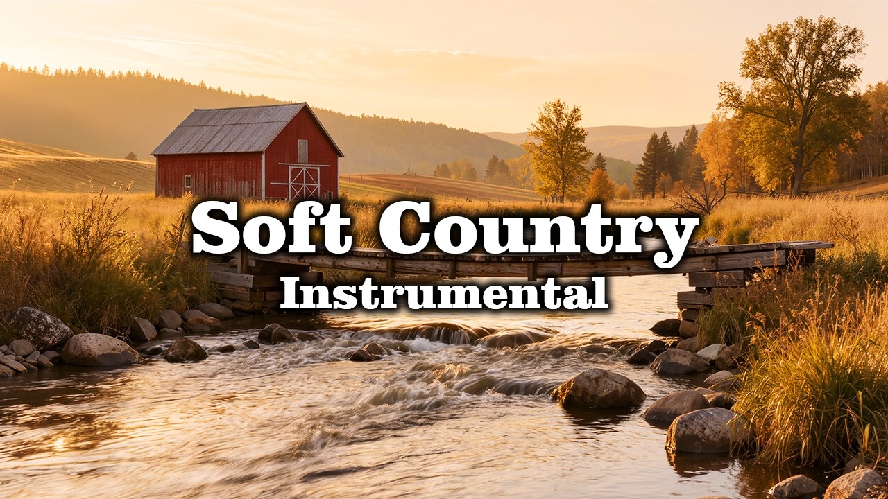 Soft Country Instrumental – Rustic Plains Sunset – Peaceful Country Instrumental for Quiet Souls