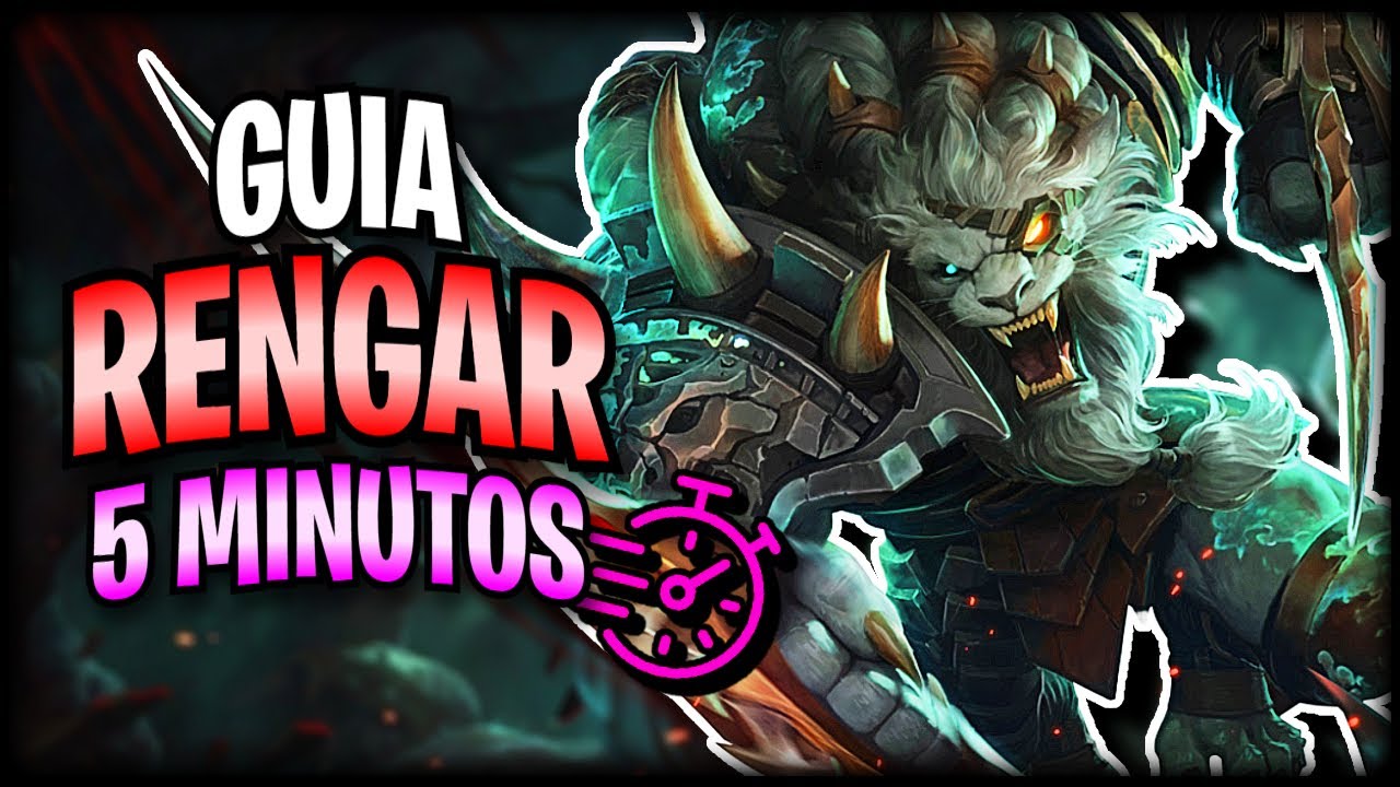 NO JUEGUES Rengar JUNGLA sin VER esta GUIA de 5 Minutos | Guía de Campeones League of Legends