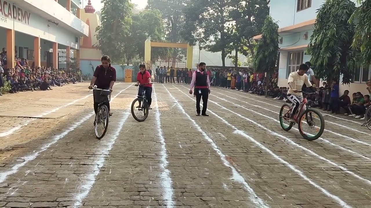Slow Cycle Race #video