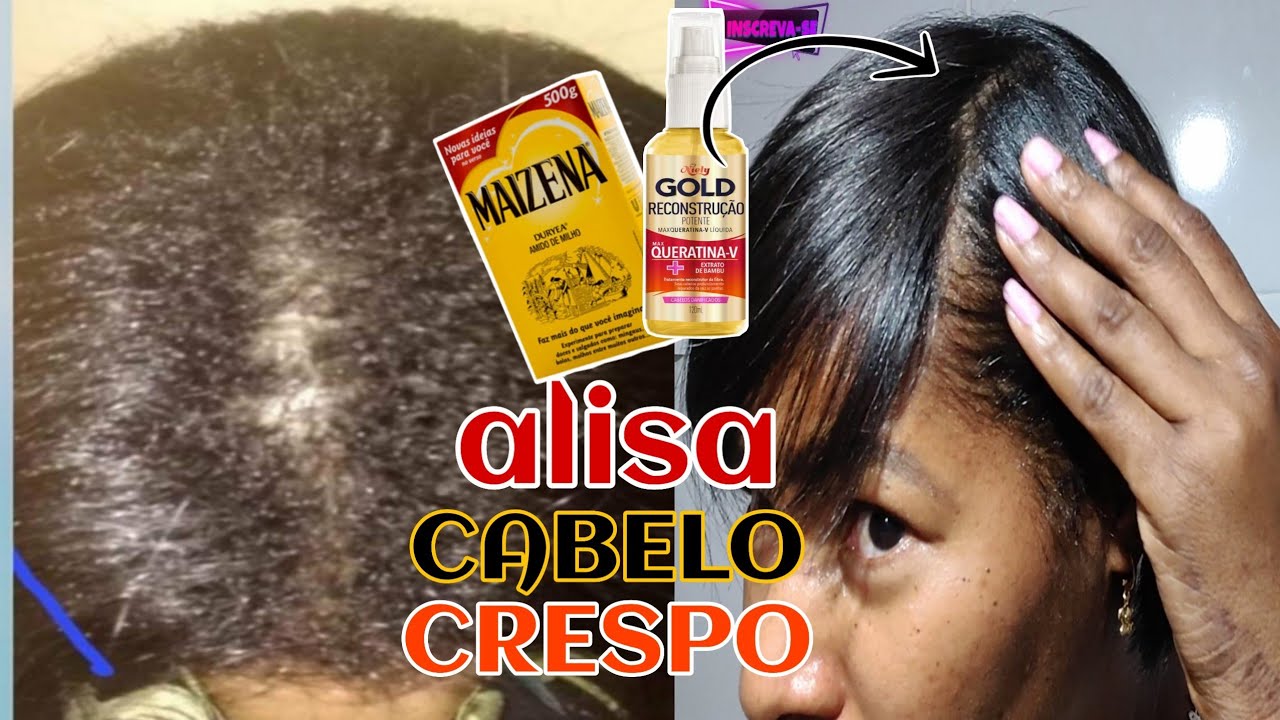 A MELHOR Progressiva caseira DO MOMENTO que alisa CABELO CRESPO sem QUÍMICA l ADRIANA SANTOS