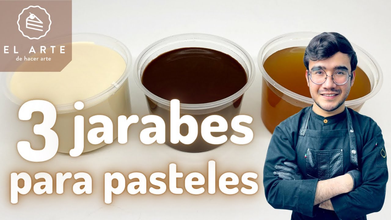 Cómo preparar jarabes para humedecer tus pasteles - El arte de hacer arte