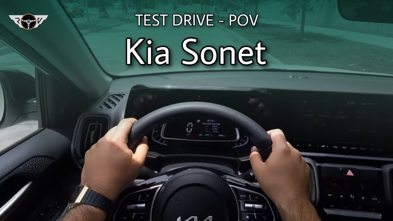 ¡La prueba de manejo más completa! - POV Test Drive al Kia Sonet 2025