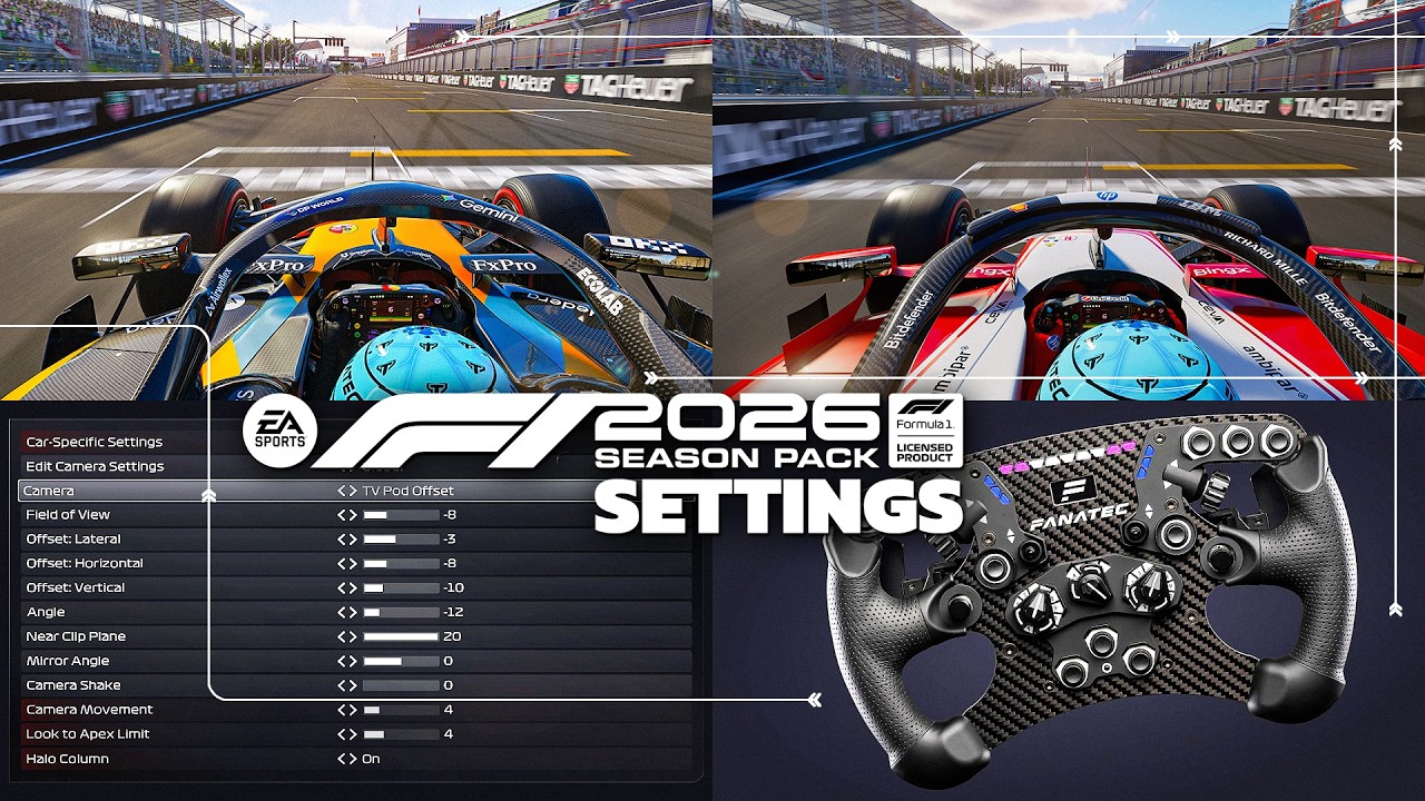 Все мои настройки игры F1 26 DLC! (F1 2026 Season Pack)