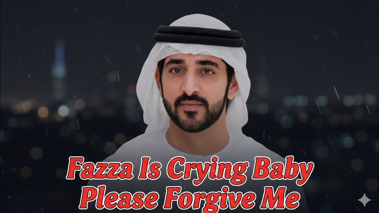 Fazza Is Crying 😢 Baby Please Forgive Me