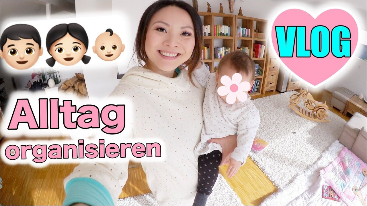 Alltag mit Baby + Kind organisieren | kochen | Lili sitzt | Glitzer Tattoo | Mamiseelen