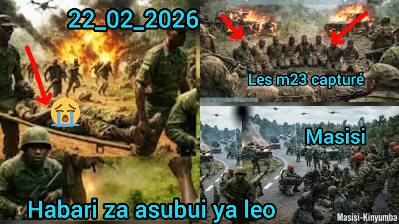 22_02 HIZI HAPA HABARI ZA ASUBUI YA LEO WAZALENDO WANASONGA MBELE MAENEO MENGI YAKOMBOLEWA À MASISI