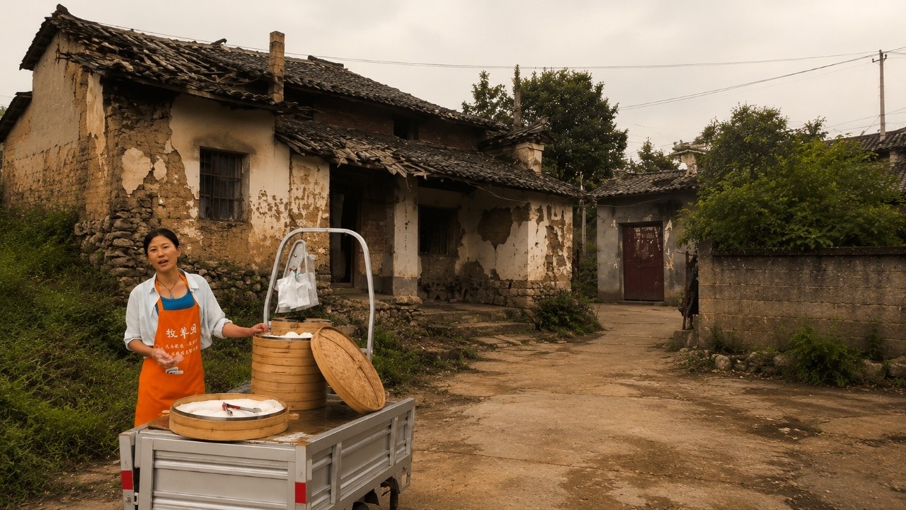 I Saved for Years Selling Steamed Buns to Fix This Ruined House.