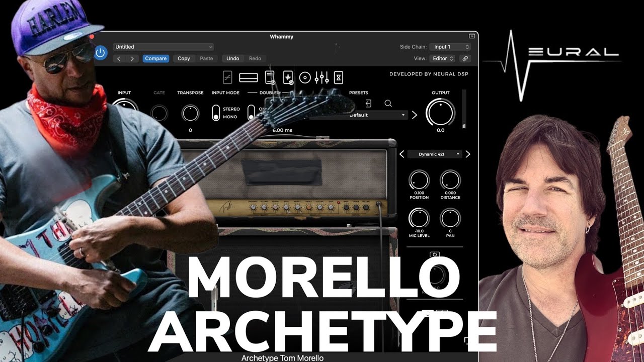 NEURAL DSP ARCHETYPE TOM MORELLO Tom's rig IN THE BOX