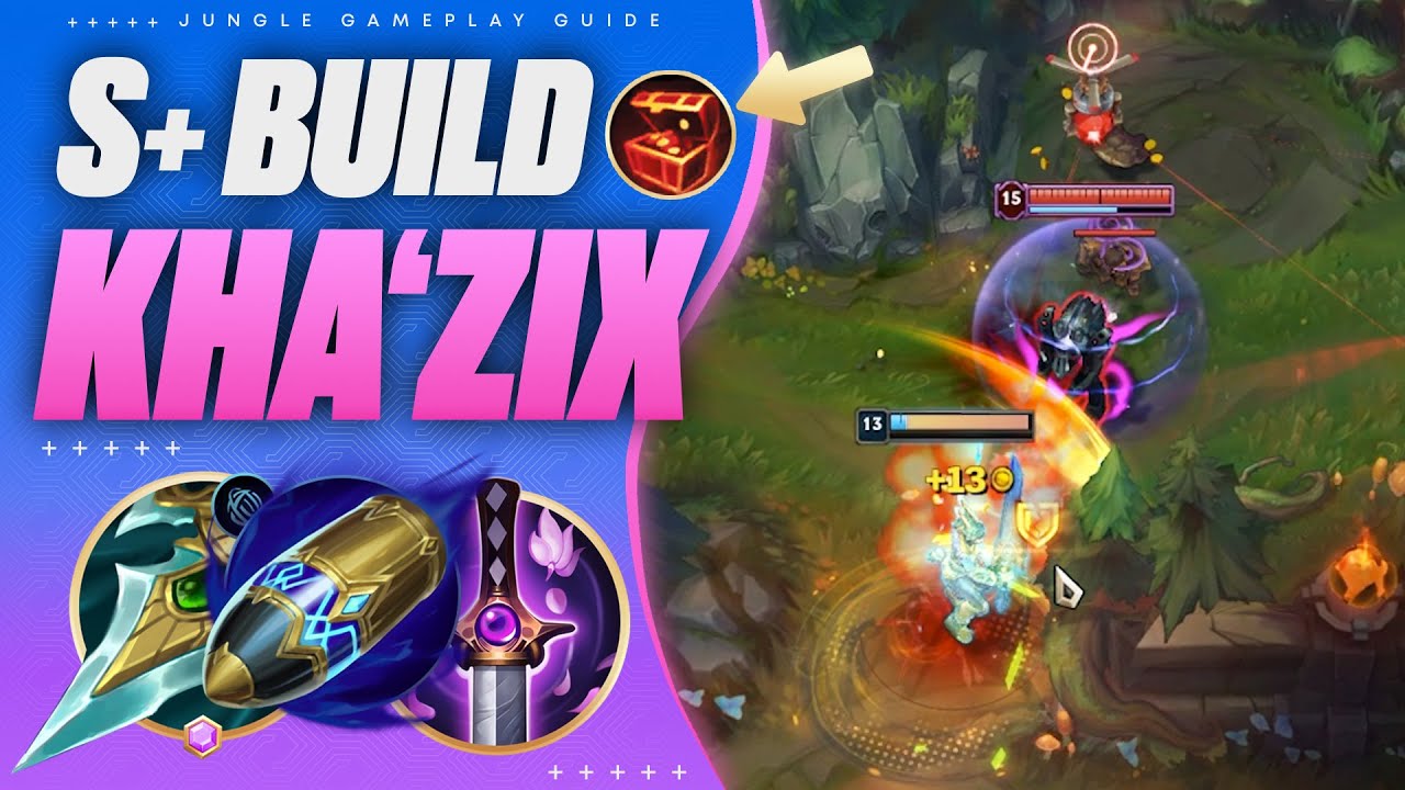 Kha'Zix Jungle With This Much Damage Is Illegal (Q INSTA KILLS ANYONE)